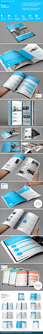 Swiss Proposal Template - Brochures Print Templates