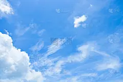 蓝天白云白色的背景。
