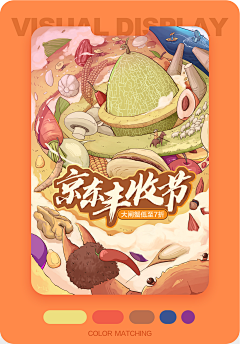 有你的京东生鲜采集到京东生鲜-创意类