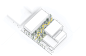 TULIP – Your place at the table / ADHOC architectes,Axonometric