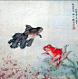 刘奎龄(1885～1967)，画家字耀辰，号蝶隐，自署种墨草庐主人。天津人。天津巨富“八大家”之一的“土城刘家”的后裔。南开中学首班毕业生，自幼学习郎世宁画法，研究五代、宋、元诸家，尤其是明代吕纪、清代沈铨的画技，并将西洋画之色彩、透视比例融合于中国传统工笔国画之中，形成自己特有的艺术风格。其作品纤细逼真，神态自然，以《孔雀图》最为著名，深得徐悲鸿赞扬，