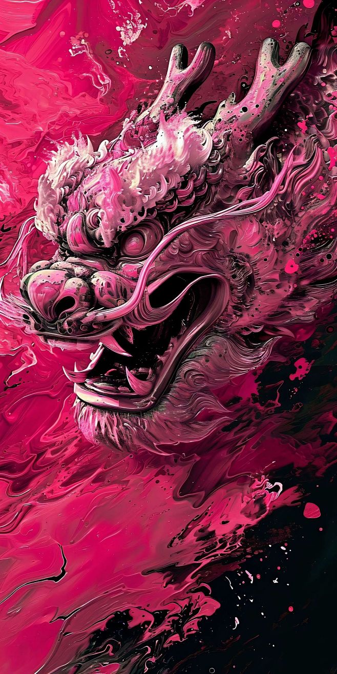 粉墨登场！8 张少女心爆棚猛男粉龙龙壁纸...