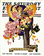 1934 "Easter" The Saturday Evening Post. March 31 1934