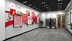 红色纪念辛亥革命110周年大会金句文化墙