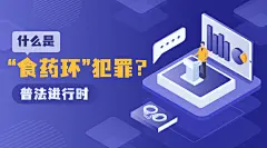 融媒体打击食药环犯罪知识科普广告banner