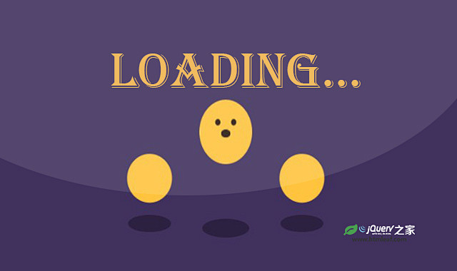 纯CSS创意弹跳loading动画特效