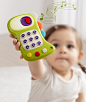 babycare儿童宝宝玩具手机可啃咬仿真多功能音乐电话婴儿中英双语-tmall.com天猫