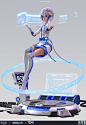 3D concept art digital IP 卡通形象 品牌形象 科幻 角色设计 Brand Design