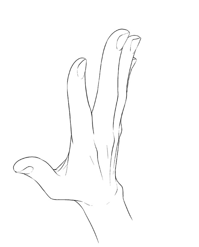 【教程】400张手部画法参考  11 -...