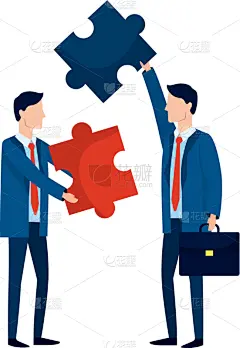 男商人,头像,卡通,商务,专业人员,经理,手提箱,现代