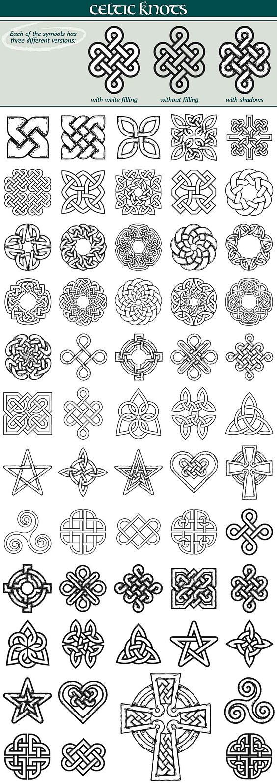 Celtic Knots Symbols...