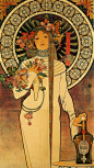 【日本国立新美术馆：阿尔丰斯·穆夏】也许是因为装饰风格太强烈，更像招贴画，国内对穆夏的介绍不如丢勒、鲁本斯多，但这也不能阻止有很多人爱他。阿尔丰斯·穆夏是捷克的国宝级艺术家，是20世纪初叶巴黎流行的“新艺术”的代表人物。画中的女性典雅高贵，细腻唯美，对日本动漫影响很大。时间：3.8-6.5 ​