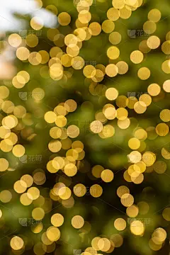 散景花环背景。抽象的背景。圣诞和寒假贺卡