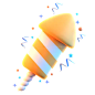 New Year 2024  3D Icon