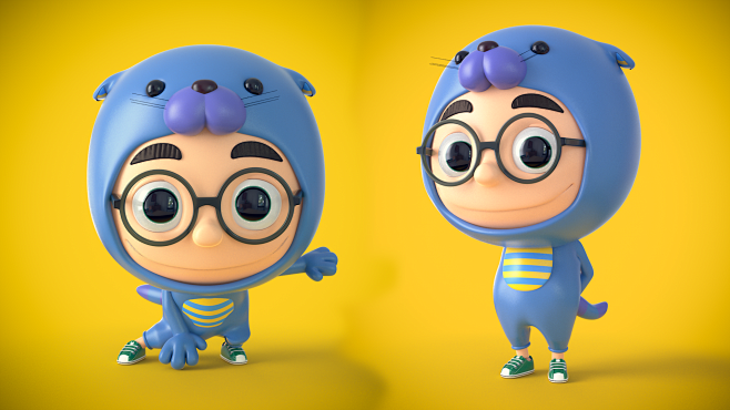 Otter Guy on Behance