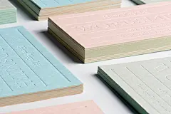 HKL高端艺术纯印花名片设计