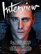 #杂志大片# Interview October 2016 : #Tom Hiddleston# by Steven Klein.《Interview》十月刊,“抖森”少见的杂志风格.