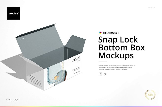 Snap Lock Bottom Box...