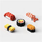 日本出了爆款的像素风寿司，有了3D打印机带你吃遍全球的美食！