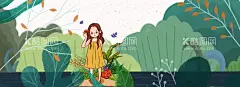 立春插画图片   - 源文件下载【酷图网】意境,唯美,梦幻,创意,插画,手绘,梦境,小清新海报,古风,温馨,文艺海报,手绘风,浪漫,治愈系,可爱,温暖,安逸,舒适,梦中世界,动漫壁纸,森系,森系插画,淡雅,文艺风,中国风,小清新,元素,花丛,森林,立春,春天,踏青,郊游,春分,立春海报,二十四节气,国潮,韵味,文艺范,中国元素,春游,