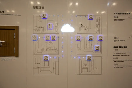 多功能展厅设计_工艺工法展示设计_房地产临时售楼处展厅展馆设计-智汀国际-花瓣网