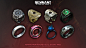 3D Icon Design - Remnant: From the Ashes - DLC 1 and 2 - Rings, Nelson Neto : Some more of my work on Remnant IP, some rings from both DLC 1 and 2 and Free updates.