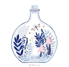 未央无双采集到插画-植物