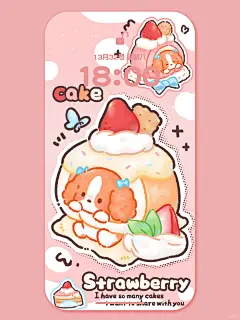 非常的可爱对不对？草莓蛋糕卷狗狗 - 小红书