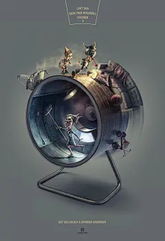 视觉冲击力很强的合成海报2_国外作品_Desing-致设计