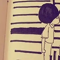 手绘情侣头像