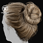 Hair Bun Unreal - 07/18, William Moberg : My love/hate-relationship with real-time hair continues with this hair bun. The haircards are created using XGen and Arnold in Maya. The haircards are placed in Maya. I did this hairstyle in about 4 days.
1x 1024x