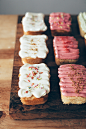 mini vanilla loaf cakes