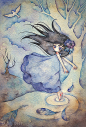 水彩 影视动漫 插画手绘 嘀咕图片