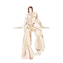 时尚人物速写练习_苏打苏打__插画师作品_涂鸦王国gracg.com