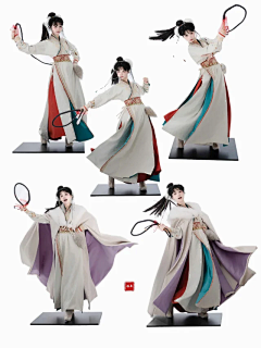 【真人】女cos-花瓣网|陪你做生活的设计师 | 动作参考合集｜“一些之前拍过的动作”