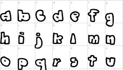 馮俽采集到字體