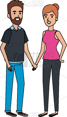 性格,青年伴侣,成年的,家庭,人,男人,女人,女孩,可爱的,自然美