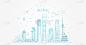 天空,背景,全景,绘画插图,都市风景,现代,模板,建筑业,国际著名景点