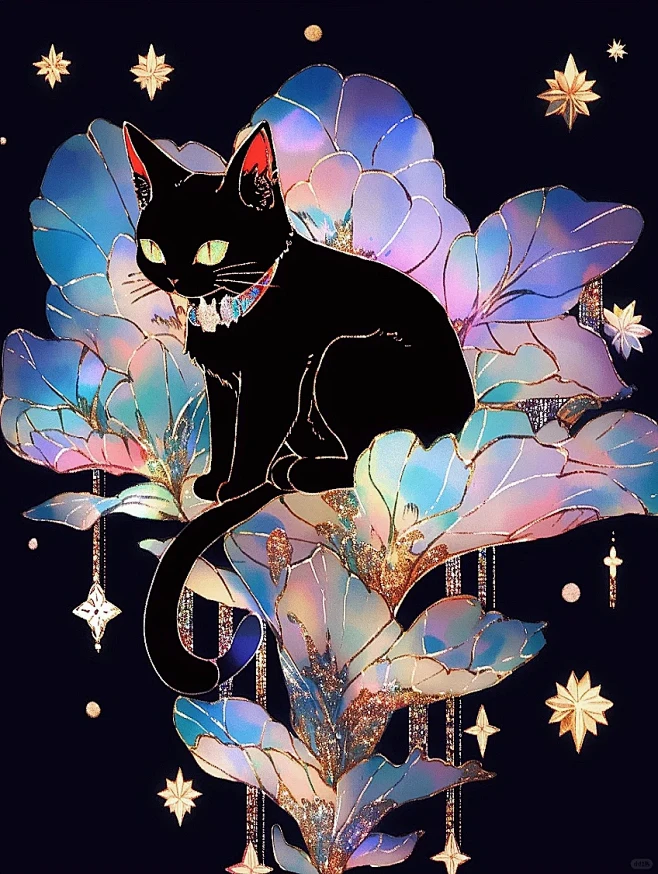 七彩云猫 - 小红书-花瓣网