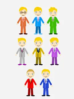 插画免抠素材_新图网 https://ixintu.com 人物 商务 彩色 白领 金融