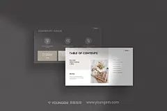 32页现代极简个人简历作品集计划书公司简介提案市场分析ppt模板下载_颜格视觉