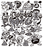 Engendros del mal : Illustration for the work office from Matatena team.