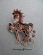 brooch horse by nastya-iv83