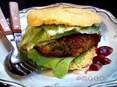 玉米饼天贝汉堡的做法_玉米饼天贝汉堡怎么做好吃【图文】_如疏分享的玉米饼天贝汉堡的家常做法 - 豆果网