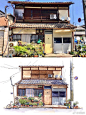 京都小房子 


钢笔淡彩手绘水彩 ​​​​