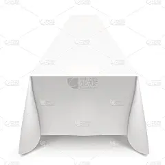 白色桌布