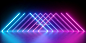 3d render, neon lights, abstract background, glowing lines, virtual reality, violet triangles, ultraviolet, infrared, spectrum vibrant colors, laser show