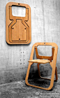 [] DearYuki森女新闻速递#森女创意# 折叠椅巧妙的设计，不占位置，方便使用，值得推广~[奥特曼]来自:新浪微博