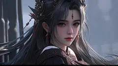 (2/4) 1. 以详细的羽毛渲染风格，动漫美学，西方周朝风格，独特的鼻子，火焰核心，高角度，眨眼之间就会错过的细节为特点的壁纸和海报(AI绘图来自WeDraw.art)