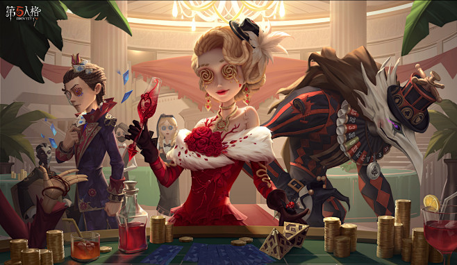 {游戏系列}网易 第五人格（场景，角色，UI）